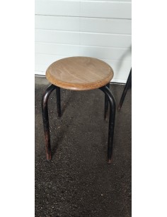 Série de 4 tabourets d'école h 45 cm 2