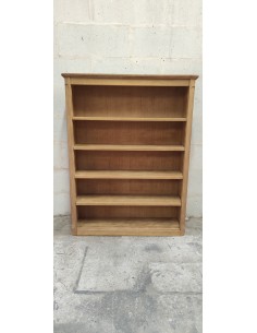 Ancienne étagère en chêne massif