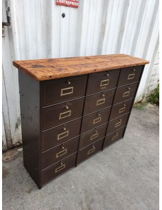 Roneo quinze clapets patine origine et laiton