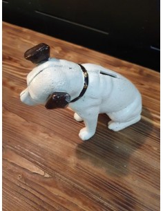 Tirelire en fonte la voix de son maitre Nipper figurine vintage 2