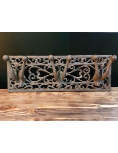 Vestiaire mural en fonte neuf style accroche torchon porte manteau