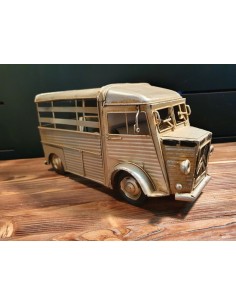 Camion fourgon tub bétaillère tôle décoration métal vintage