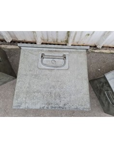 Caisse de rangement empilable en métal caisse industriel 2