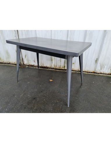 Table métallique industrielle Tolix 110 x 65 cm