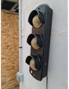 Lampe  murale feu tricolore 2