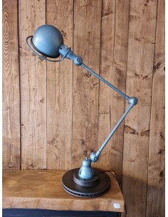 Lampe jielde lampe industrielle d'atelier bleue 2