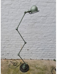 Ancienne lampe Jielde verte quatre bras lampe industrielle d'atelier 2