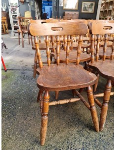 Chaise bistrot western chaises anciennes d'estaminet des Flandres 2