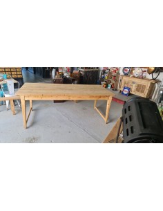 ancienne table de ferme brute