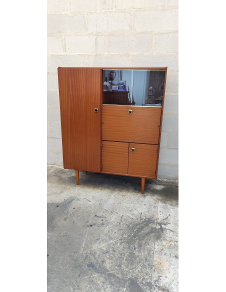 Meuble vintage 70' armoire penderie secrétaires vitrine